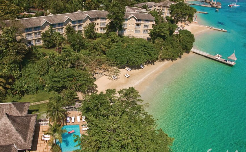 Sandals Royal Plantation- Ocho Rios, Jamaica an ariel view of sandals royal plantation resort