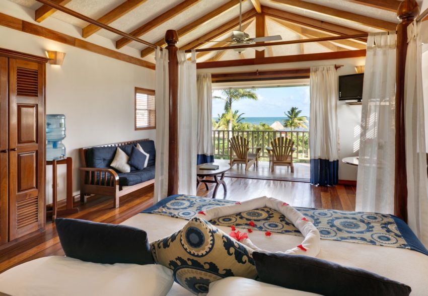 hopkins bay resorts 1 bedroom one bedroom beachfront loft at hopkins bay resort hopkins belize