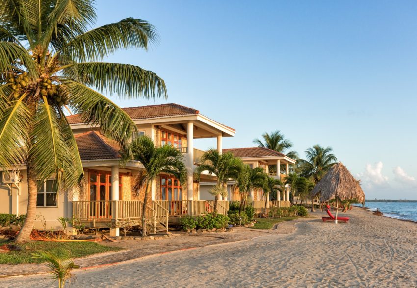 three bedroom beachfront villas at hopkins bay resort belize