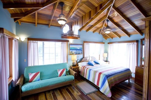 partial ocean view rooms at blue tang inn belize