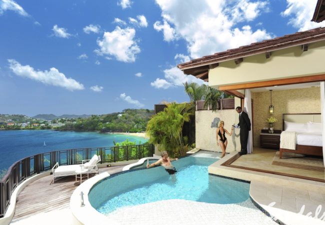 Sunset Oceanview Bluff Millionaire Butler Villa with Private Pool Sanctuary - SV Sunset Oceanview Bluff Millionaire Butler Villa with Private Pool Sanctuary - SV