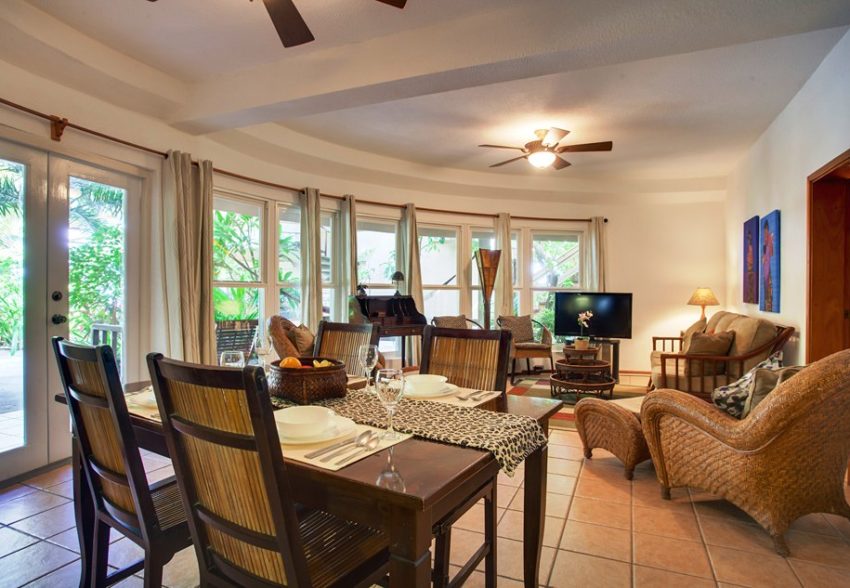 garden view two bedroom suite at xanadu island resort belize