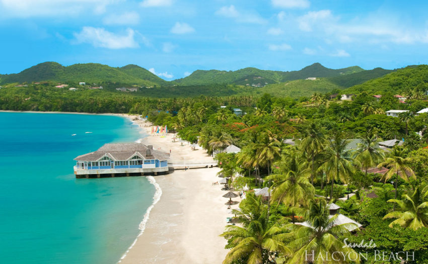 Sandals Halcyon Beach, St Lucia Sandals Halcyon Beach, St Lucia