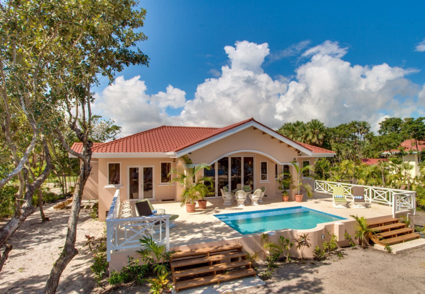 Two Bedroom Beach House with Pool at naia resort belize