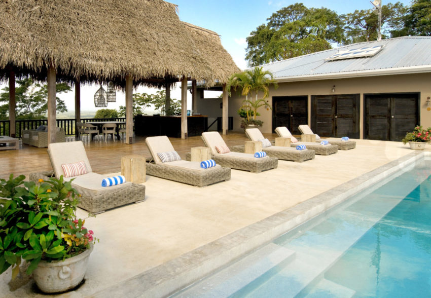 canopy suite with pool canopy suite with pool at copal tree lodge punta gorda