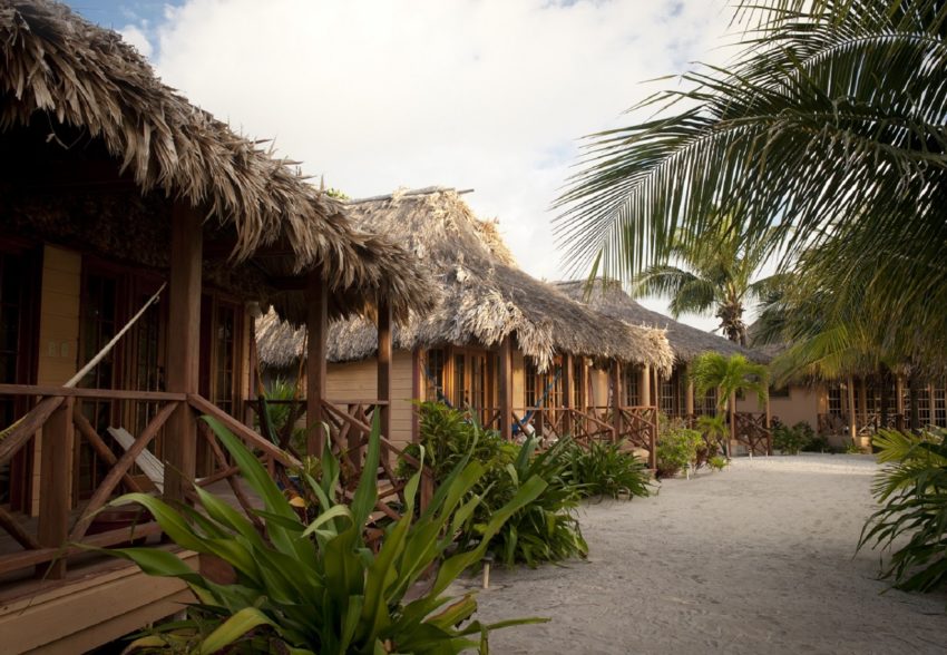 beach cabanas at portofino beach resort san pedro