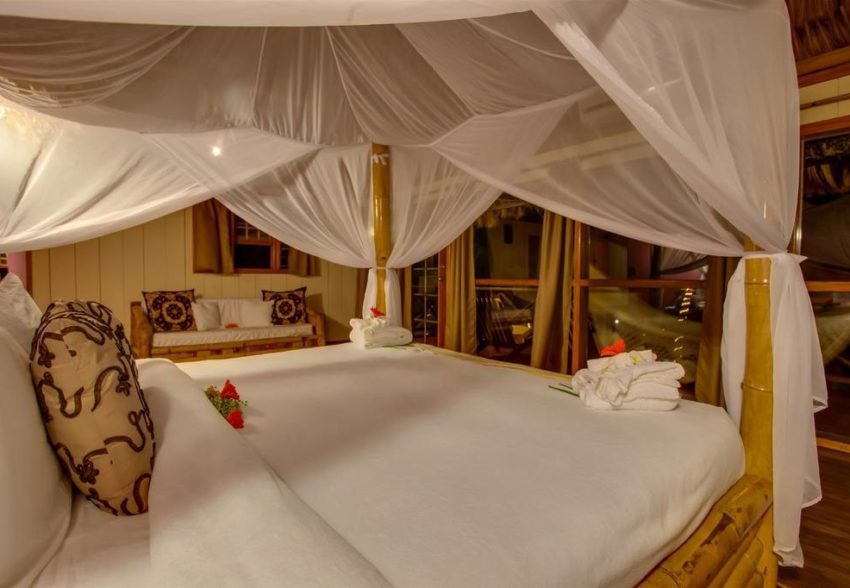 Honeymoon suite portofino beach resort ambergris caye