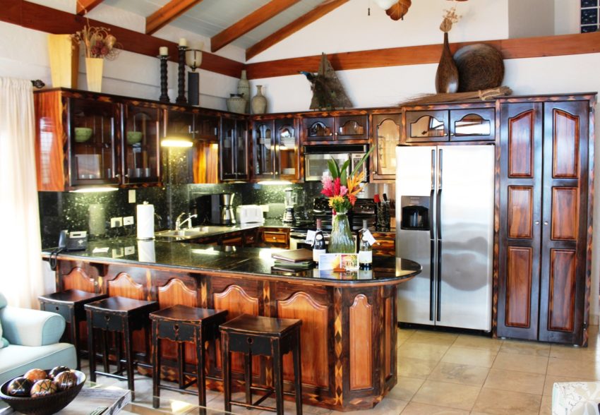 Kitchen Chabil Mar Resort Belize Two Bedroom Partial Seaview Villa Suites, chabil mar villas placencia