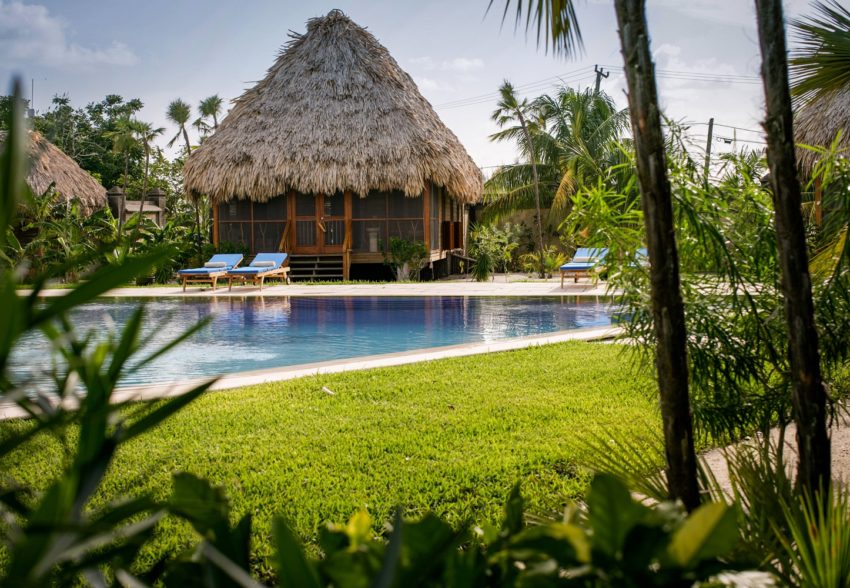 pool garden cottage pool garden cottage one of the many luxury rooms at turtle inn belize luxury resort
