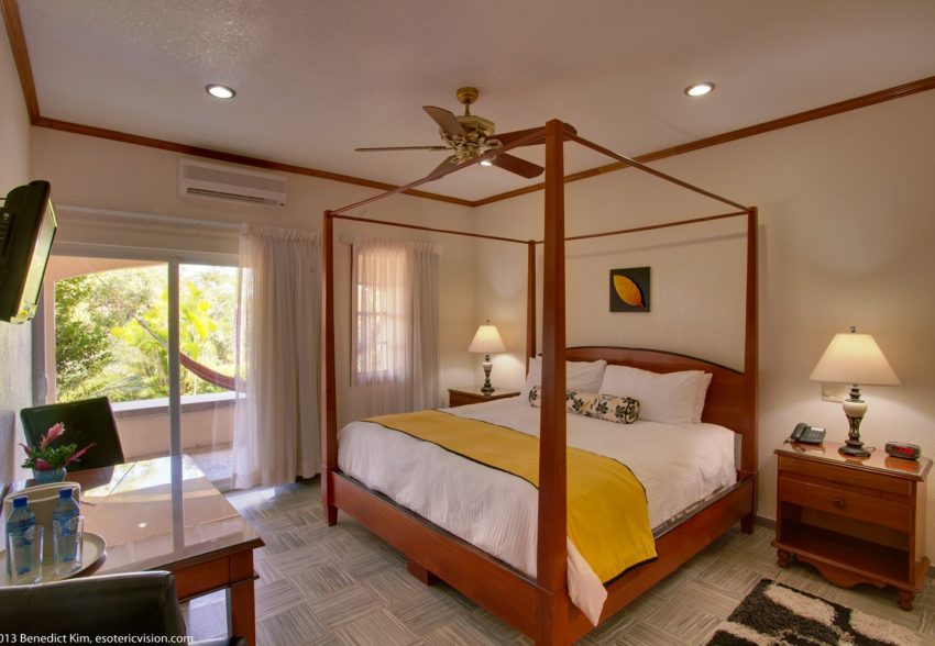 Balcony Rooms inside the balcony rooms at san ignacio resort hotel