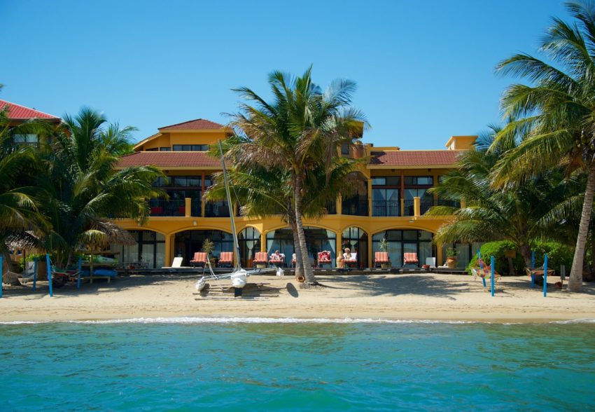 villa verano beachfront rental a in hopkins, belize