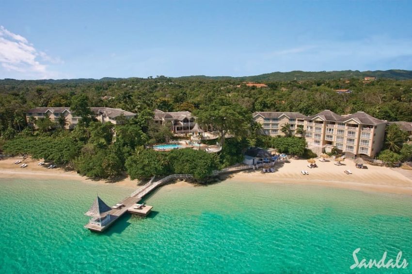sandals royal plantation, ocho rios jamaica aerial view of sandals royal plantation sandals only all bulter resort in jamaica