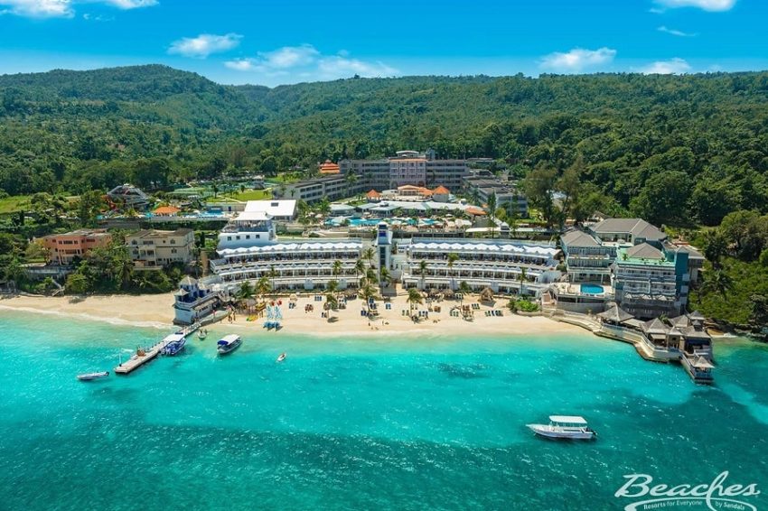 Beaches Ocho Rios, Jamaica aerial view of beaches ocho rios in ocho rios jamaica