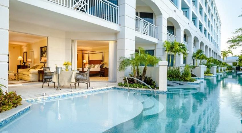 Windsor Honeymoon Hideaway Swim Up Crystal Lagoon Zen One Bedroom Butler Suite, Sandals Royal Bahamian