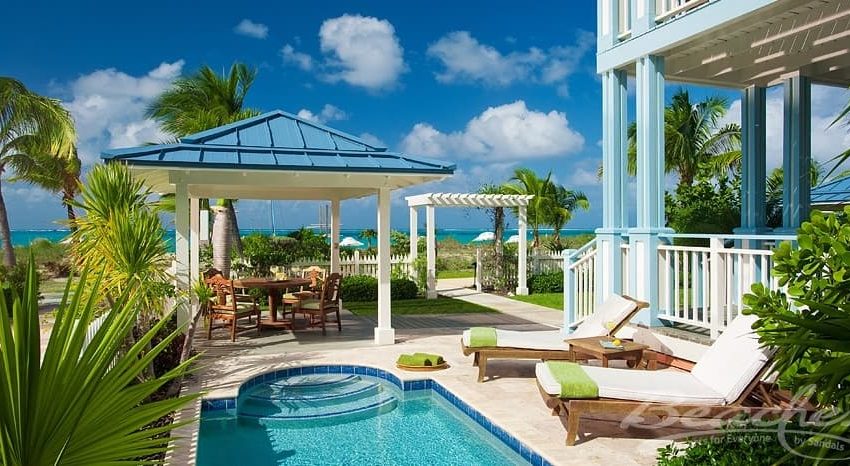 accommdations at the key west village in beaches turks & caicos