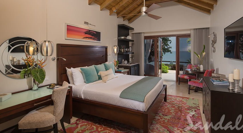 Beachfront Honeymoon Walkout Club Level Room with Patio Tranquility Soaking Tub, Sandals Halcyon Beach Beachfront Honeymoon Walkout Club Level Room with Patio Tranquility Soaking Tub, Sandals Halcyon Beach