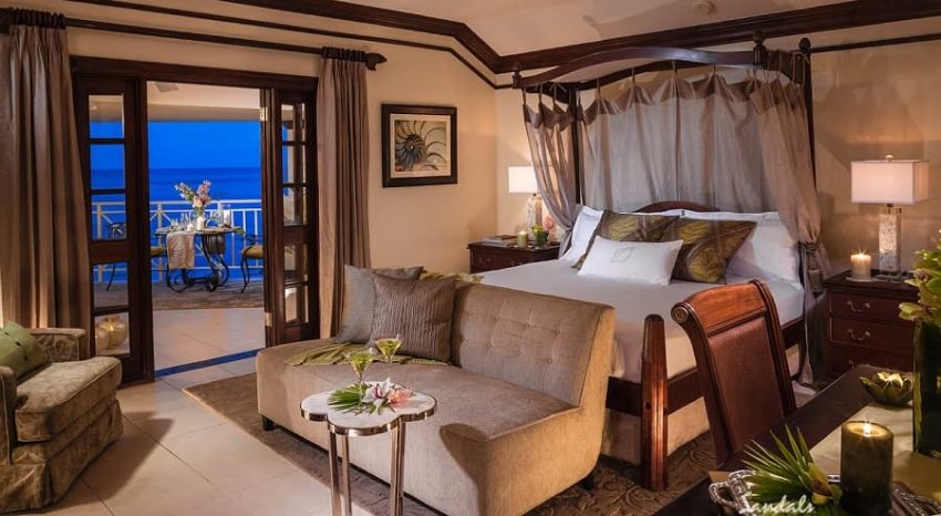 Grand Duchess Oceanfront Verandah Butler Suite, Sandals Royal Plantation