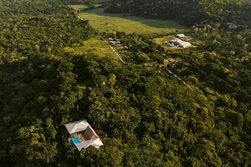 Copal Tree Lodge, Belize Copal Farm and Distillery at copal tree lodge in southern belize