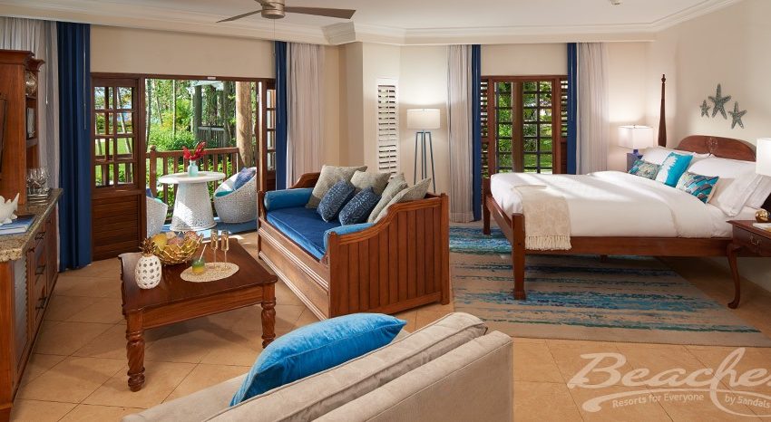 Tropical Beachfront Concierge Two-Bedroom Junior Suite - BSC